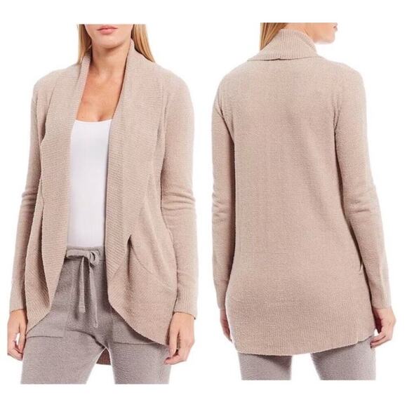 Barefoot Dreams Cozy Chic Lite Circle Cardigan Sweater 423 Pockets Size Small - Picture 1 of 9
